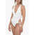 ELOU Crochet One Piece Swimsuit With Cut-Out Details White
