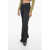 Palm Angels Knitted Soiree Bootcut Pants With Sequines Black