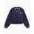 SPORTY&RICH SPORTY&RICH sweatshirt WS054S414PN NAVY Navy