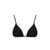 Ganni GANNI BLACK LUREX BIKINI TOP Black