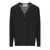 AMARANTO AMARÁNTO BLACK CARDIGAN Black