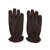 Claudio Orciani Leather gloves Brown