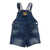 Moschino Short denim dungarees Blue