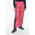 Palm Angels Color Block Designed Thunderbolt Ski Pants Pink