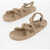 NOMADIC STATE OF MIND Rope Slingback Sandals Beige