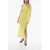 ART ESSAY Naomi Crochet Dress With Tie Detail Yellow