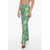 AVENUE MONTAIGNE Flared Flavia Pants Green