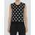 Dolce & Gabbana Top With Polka-Dot Motif Black