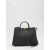 TOD'S T Timeless Medium Shopping Bag Black