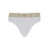 Versace White Speedo With Greca Detail In Tech Fabric Man WHITE