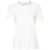 Golden Goose Golden Goose Regular Distressed T-Shirt With Embroidery Clothing WHITE