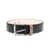 Paul Smith Paul Smith Signature Stripe Leather Belt Black