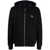 PS PAUL SMITH Ps Paul Smith Zebra Logo Cotton Zip-Up Hoodie Black