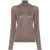 Brunello Cucinelli Brunello Cucinelli Cashmere And Silk Blend Turtleneck Sweater Beige