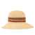 Paul Smith Paul Smith Signature Stripe Straw Sun Hat Beige