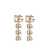 Dolce & Gabbana Dolce & Gabbana Drop Earrings With Dg Logo GOLD