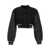 Givenchy 'Varsity' cropped bomber jacket White/Black