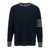 Thom Browne 'Textured Rugby Stripe' sweater Blue