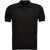 Tagliatore Knitted polo shirt* Black