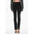 AMBUSH Solid Color Pants With Ankle Slit Black