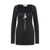 THE ATTICO The Attico Zipper Dress Black