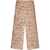 Stella McCartney Stella Mccartney Printed Silk Trousers Beige