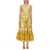 Dolce & Gabbana Dolce & Gabbana Bustier Longuette Dress YELLOW
