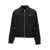 AMI Paris Black Jacket With Adc Logo In Cotton Blend Man Black