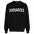 DSQUARED2 DSQUARED2 Logo Cotton Sweatshirt Black