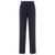 Maison Margiela Maison Margiela Herringbone Wool Pleated Trousers Black