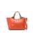 TOD'S Tod'S T Timeless Mini Leather Tote Bag ORANGE