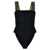 Versace 'Greca' one-piece swimsuit Black