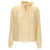 Givenchy Logo lavalliere shirt Beige