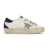 Golden Goose Hi Star Sneakers In WHITE/CINDER/CABERNET