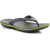 Crocs Crocband Flip Graphite /Volt Green Grey/Green