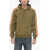 Diesel Chenille Contrasting Band S-Ginbero Hoodie Green