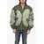 Diesel Utility J-Cross Bomber With Fabric Inserts Green