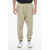 DSQUARED2 Relax Dean Fit Joggers With Distressed Detail Beige