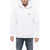 Marcelo Burlon Brushed Cotton Cross Hoodie White