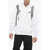 Off-White Hoodie Oversized Sweatshirt With Trompe L'oeil Print White