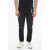 Off-White Low-Crotch Denims With Logoed Belt Black