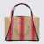 Stella McCartney Stella Mccartney Multicolour Canvas Tote Bag RED