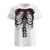 Alexander McQueen Alexander McQueen T-Shirt With Rib Cage Print WHITE