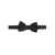 Lanvin Lanvin  Satin Duchess Bow Tie Asym Accessories Black