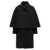 Chloe Chloé Coat With Cape Black