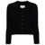 Maison Margiela Maison Margiela Wool V-Necked Cardigan Black