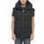Off-White Sleeveless Down Jacket With Arrow Patch Black