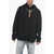 Marcelo Burlon Cotton Blended Hoodie Sweatshirt With Print Detail Black