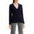 Tom Ford Regular Fit V-Neck Pullover Sweater. NIGHT INDIGO