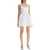 Self-Portrait Mini Balloon Dress With Crystals WHITE